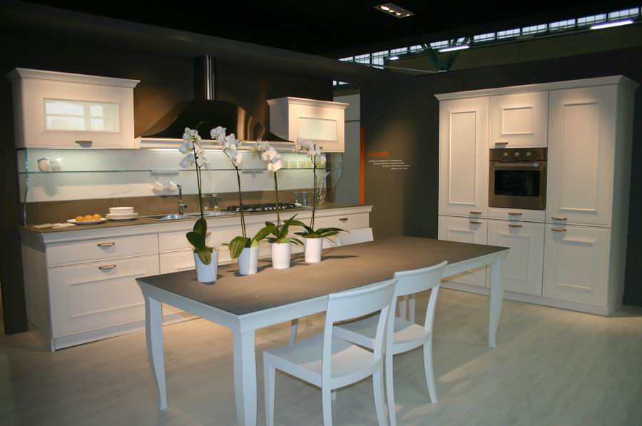 Salone del mobile bergamo, stand cucine snaidero mod. gioconda ... Mobile cucina