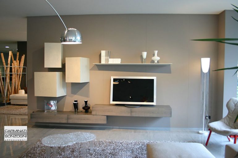 Mobili da soggiorno design moderno. mobile ad angolo per cucina con ... Soggiorno moderno sospeso