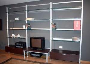 libreria porta TV Gallery Calligaris