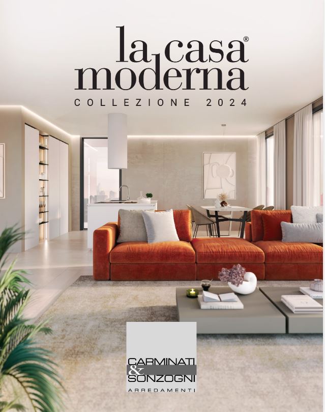 LA CASA MODERNA BERGAMO, COPERTINA CATALOGO 2024