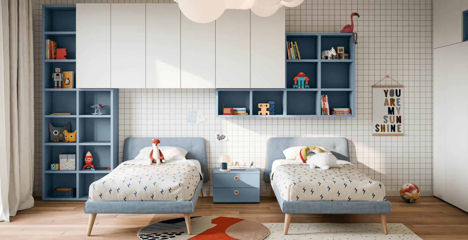 cameretta da ragazzi mod. Kids la casa moderna bergamo con armadio a ponte