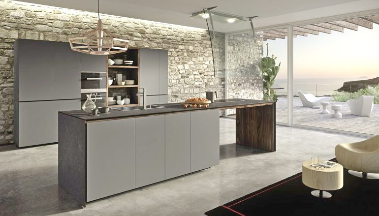 cucina-Forma-Mentis-Valcucine-con-isola-Bergamo