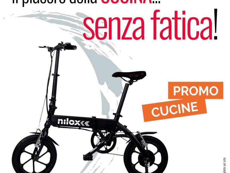 promozione cucine la casa moderna ebike omaggio